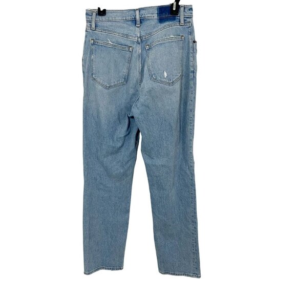 Abercrombie & Fitch Curve Love The 90's Straight Ultra High Rise Jeans Size 8/29 - Picture 2 of 6